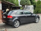 Audi A3 1.6B MPI, 2008r, Tylko 140tyś km, Stan B.dobry, Z Niemiec-Zarejestrowa - 5