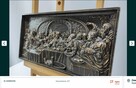 Płaskorzeźba Ostatnia Wieczerza | Lite Drewno Modrzewiowe – - 4