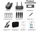 E99 Pro Drone zdalnego sterowania czteroosiowy HD - 4