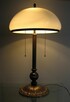 Stylowa mosiężna lampa stołowa - 3