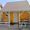 Domek przy dzikiej plaży z boćkiem na łące. Cisza. - 2