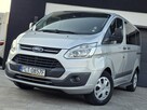 Ford Tourneo Custom bezwypadkowy /TITANIUM/ zarejestrowany/ zadbany/ kamera/ 9 osobowy - 1