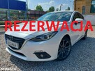 Mazda 3 SALON PL. pierwszy wł. BIAŁA PERŁA Ksenony Kamera Alu18