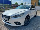 Mazda 3 SALON PL. pierwszy wł. BIAŁA PERŁA Ksenony Kamera Alu18 - 2