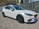 Mazda 3 SALON PL. pierwszy wł. BIAŁA PERŁA Ksenony Kamera Alu18 - 9