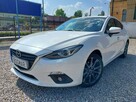 Mazda 3 SALON PL. pierwszy wł. BIAŁA PERŁA Ksenony Kamera Alu18 - 14
