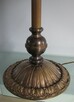 Stylowa mosiężna lampa stołowa - 7