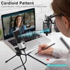 Mikrofon Pojemnościowy USB do Komputera PC Laptopa Mac PS4 - 7
