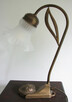 Stylowa mosiężna lampka na biurko - 5