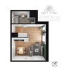 Apartament 1 pok. 29,33m2 ogrzewanie miejskie /obok Sky Tower - 4