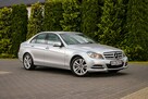 Mercedes C 180 AVANTGARDE Navi Pół Skóry Ledy Podgrzewane Fotele Tempomat - 8