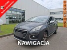 Peugeot 3008 Crossway, pół skóry, nawi, podg. fotele,parktronik,hak, wyśw na szybie