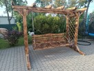 Huśtawka ogrodowa z pergola - 5