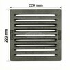 Ruszt żeliwny 22x22 do kominka Spartherm - 4