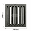 Ruszt żeliwny 20x18,2 do kominka Nordflam LB700 - 4