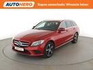 Mercedes C 200 mHEV automat full LED navi półskóra klima auto kamery grzane fotele