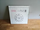 Zegar ścienny metalowy rzymski czarny retro 80 cm - 5