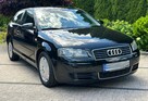 Audi A3 8P 1.6 MPI 101KM Czarna Niski Przebieg Klimatronik Opłacona - 2