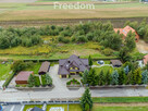 Dom wolnostojący 2 garaże Łozina działka 1418 m2 - 3