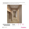 3-pokojowe mieszkanie 72,6 m² | ul. Konarskiego - 12