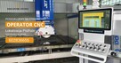 Operator piły pięcioosiowej Cnc w zakładzie kamieniarskim