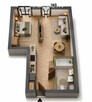 Kawalerka 38 m² | pietro 1 | nowe | Praga-Płn. - 1