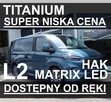 Ford Tourneo Custom Titanium 170KM Matrix LED Hak Super Niska Cena ! Od ręki !