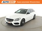 Mercedes C 180 C180 Automat AMG Line Panorama Navi Tempomat Grzane Fotele Kamera LED