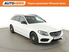 Mercedes C 180 C180 Automat AMG Line Panorama Navi Tempomat Grzane Fotele Kamera LED - 10