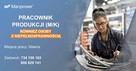 Pracownik produkcji (K/M, też z orzeczeniem)