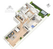 Apartament 3 pok. 67,76 z tarasem/Os. Powstańców Śl. obok Sky Towe - 14
