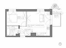 Mieszkanie 2 pokojowe 37,12m2 z balkonem 4m2, Jagodno/Iwiny - 15