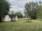Duża działka ROD- domek, woda, prąd