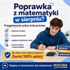 Korepetycje z matematyki - poprawka matury w sierpniu