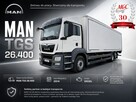 MAN TGS 26.400 / KONTENER + IZOTERMA / 1 WŁ / ZAREJESTROWANY / WEBASTO - 1