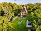 Wśród drzew, 200 m od jeziora Świętajno, widok - 1