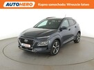 Hyundai Kona 4x4 automat skóra navi klima auto grzane fotele kamera i czujniki park - 1