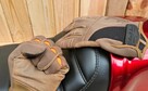 Rękawice Motocyklowe Biltwell Brown Moto Gloves • M - 5