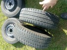 Sprzedam koła komplet Zimowe 195/70 15c od VW LT 5x130 - 5