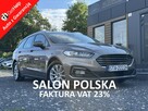Ford Mondeo Salon Polska Poleasingowy I właściciel Serwis ASO VAT 23% Bezwypadkowy