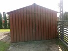 Garaż sprzedam bardzo pilnie blacha trapezowa 3,45x 5,80 do - 1