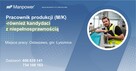 Pracownik produkcji (M/K, też z orzeczeniem)