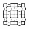 Kratka parkingowa trawnikowa geokrata 50x50x2,5cm czarna wyt - 3