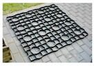 Kratka parkingowa trawnikowa geokrata 50x50x2,5cm czarna - 4