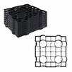 Kratka parkingowa trawnikowa geokrata 50x50x2,5cm czarna wyt - 2