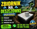 Zbiornik na deszczówkę na wodę deszczową