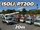 Nissan Cabstar NT400 Zwyżka Podnośnik Koszowy ISOLI PT 200 20m UDT Multitel GSR P7 - 1