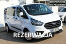 Ford Transit Custom 9-osob. L2 130KM Salon PL FV23% 1WŁ Android/Apple Tempomat Gwarancja