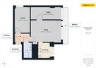 Serce Katowic, Sokolska 33, 3 pokoje, duży balkon - 11