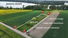 Działka z WZ nad jeziorem Osiek,Ługi - 1